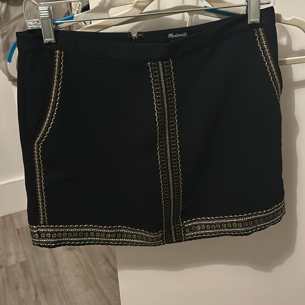 Holiday mini skirt